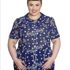 Hell Bunny Oceana Top